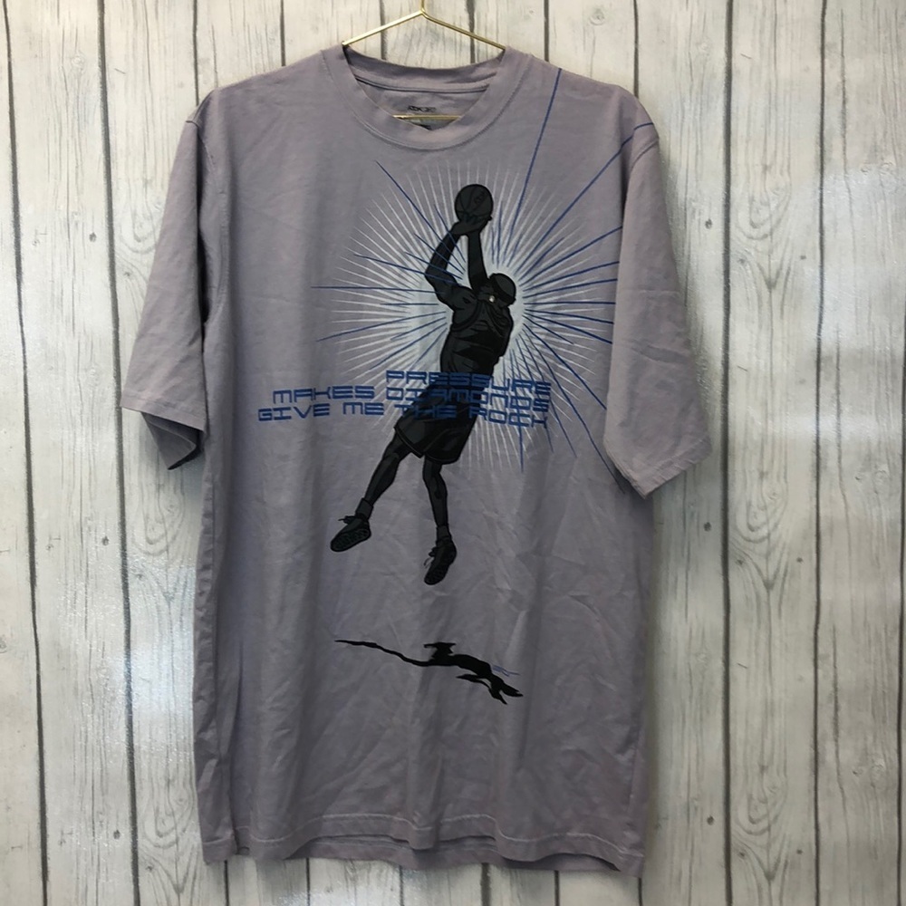 Rbk‎ men's basketball graphic t-shirt large